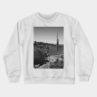 Abandoned Mooring. Sausalito, California Crewneck Sweatshirt